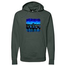 Load image into Gallery viewer, Shem Creek Starry Night Midweight Hooded Sweatshirt