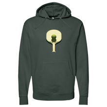 Load image into Gallery viewer, Green Ping Pong Midweight Hooded Sweatshirt