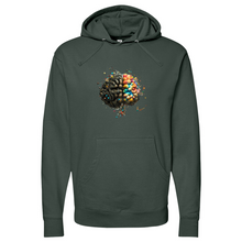 Load image into Gallery viewer, Brain Midweight Hooded Sweatshirt