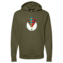 Load image into Gallery viewer, Hot Air Balloon Midweight Hooded Sweatshirt