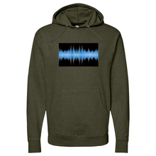Load image into Gallery viewer, Water Frequency 02 Midweight Hooded Sweatshirt