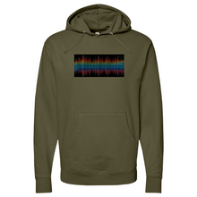 Load image into Gallery viewer, Frequency Spalshes Midweight Hooded Sweatshirt