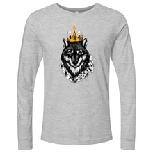 Load image into Gallery viewer, Wolf With Crown Min Long Sleeve
