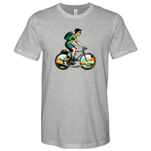 Load image into Gallery viewer, A Young Man Riding a Cycle Heathered Tee