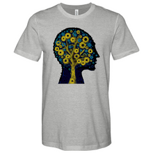 Load image into Gallery viewer, Mecanic Man Head Heathered Tee