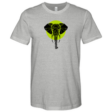 Load image into Gallery viewer, Geometric Elephant Heathered Tee