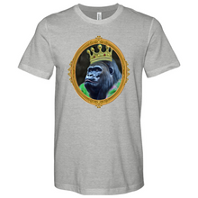 Load image into Gallery viewer, Monkey With Green Jacket in a Gold Frame Heathered Tee