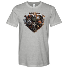 Load image into Gallery viewer, The Ticker Design Heathered Tee