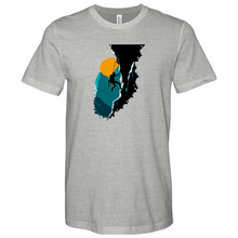 Load image into Gallery viewer, Climbing Heathered Tee