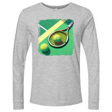 Load image into Gallery viewer, Retro Tennis-Green Long Sleeve