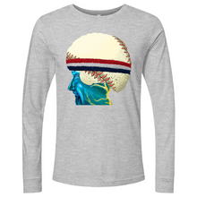 Load image into Gallery viewer, Baseball Head 01 Long Sleeve