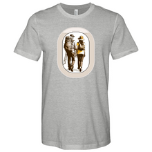 Load image into Gallery viewer, Hiking Couple 3 Heathered Tee