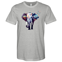 Load image into Gallery viewer, Geometric Elephant Heathered Tee