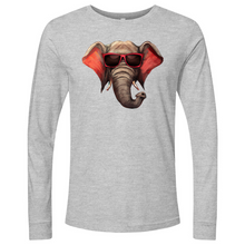 Load image into Gallery viewer, Red Glass Elephant Long Sleeve