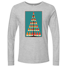 Load image into Gallery viewer, Santa Hat Tree Long Sleeve