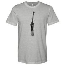 Load image into Gallery viewer, Giraffee Art Heathered Tee