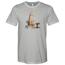 Load image into Gallery viewer, Professor Giraffe Heathered Tee