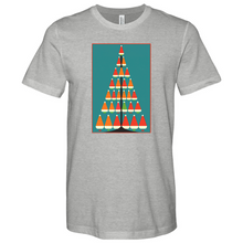 Load image into Gallery viewer, Santa Hat Tree Heathered Tee