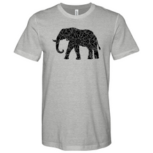 Load image into Gallery viewer, Elephant Mandala Heathered Tee