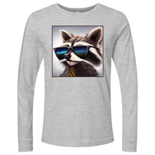 Load image into Gallery viewer, Preppy Raccoon Long Sleeve