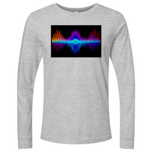 Load image into Gallery viewer, Frequency Red Orange Purple 02 Long Sleeve