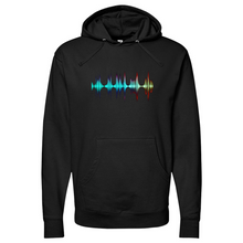 Load image into Gallery viewer, Frequency Cymbals 02 Midweight Hooded Sweatshirt