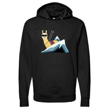 Load image into Gallery viewer, Lama Mountain Midweight Hooded Sweatshirt