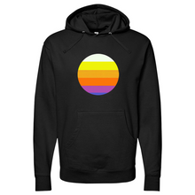 Load image into Gallery viewer, Pickleball Sunset Midweight Hooded Sweatshirt