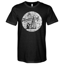 Load image into Gallery viewer, Houston Oil Pumpjack Heathered Tee