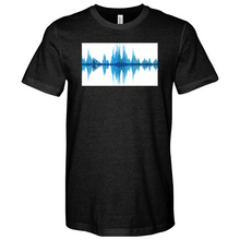 Load image into Gallery viewer, Blue Frequency 02 Heathered Tee