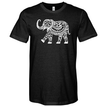 Load image into Gallery viewer, Boho Elephant Heathered Tee