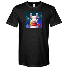 Load image into Gallery viewer, Llama Christmas Heathered Tee