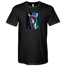 Load image into Gallery viewer, Llama Blue Heathered Tee