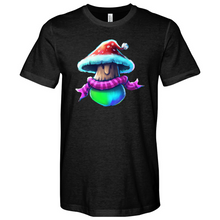 Load image into Gallery viewer, Shroom Santa Heathered Tee