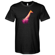 Load image into Gallery viewer, Giraffe Illustration Heathered Tee