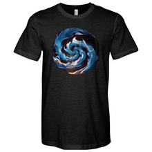 Load image into Gallery viewer, Sunset Waves Heathered Tee