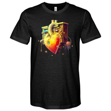 Load image into Gallery viewer, Flushing Heart-Min Heathered Tee