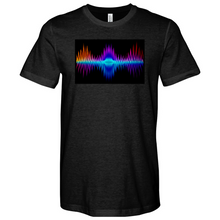 Load image into Gallery viewer, Frequency Red, Orange, Purple 02 Heathered Tee