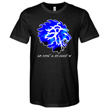 Load image into Gallery viewer, Japanese Blue Lion Heathered Tee