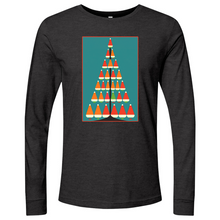 Load image into Gallery viewer, Santa Hat Tree Long Sleeve