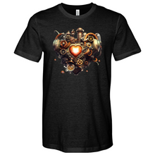 Load image into Gallery viewer, Heart Pipes Heathered Tee
