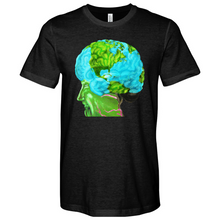 Load image into Gallery viewer, Earth Head 02 Heathered Tee