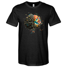 Load image into Gallery viewer, Brain Heathered Tee