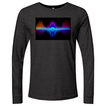 Load image into Gallery viewer, Frequency Red Orange Purple 02 Long Sleeve