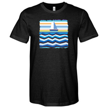 Load image into Gallery viewer, Boat at Sea Heathered Tee