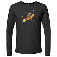 Load image into Gallery viewer, Beaver Riding A Hotdog Long Sleeve