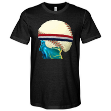 Load image into Gallery viewer, Baseball Head 01 Heathered Tee