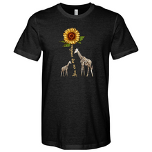 Load image into Gallery viewer, You Are My Sunshine Giraffes Heathered Tee