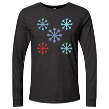 Load image into Gallery viewer, Danish Modern Snowflakes Long Sleeve
