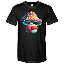 Load image into Gallery viewer, Little Shroomy With Scarf Heathered Tee